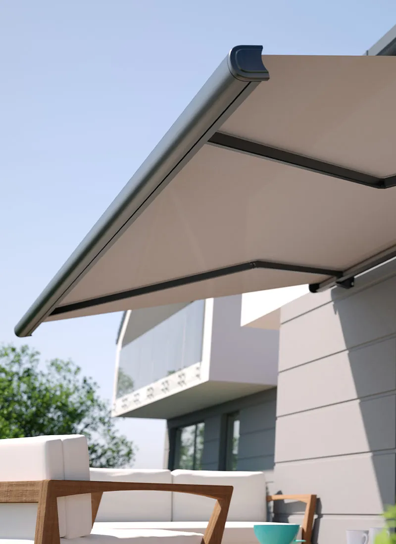 Markise nach Maß als Sonnenschutz für Terrasse und Balkon Markise nach Maß als Sonnenschutz für Terrasse und Balkon
